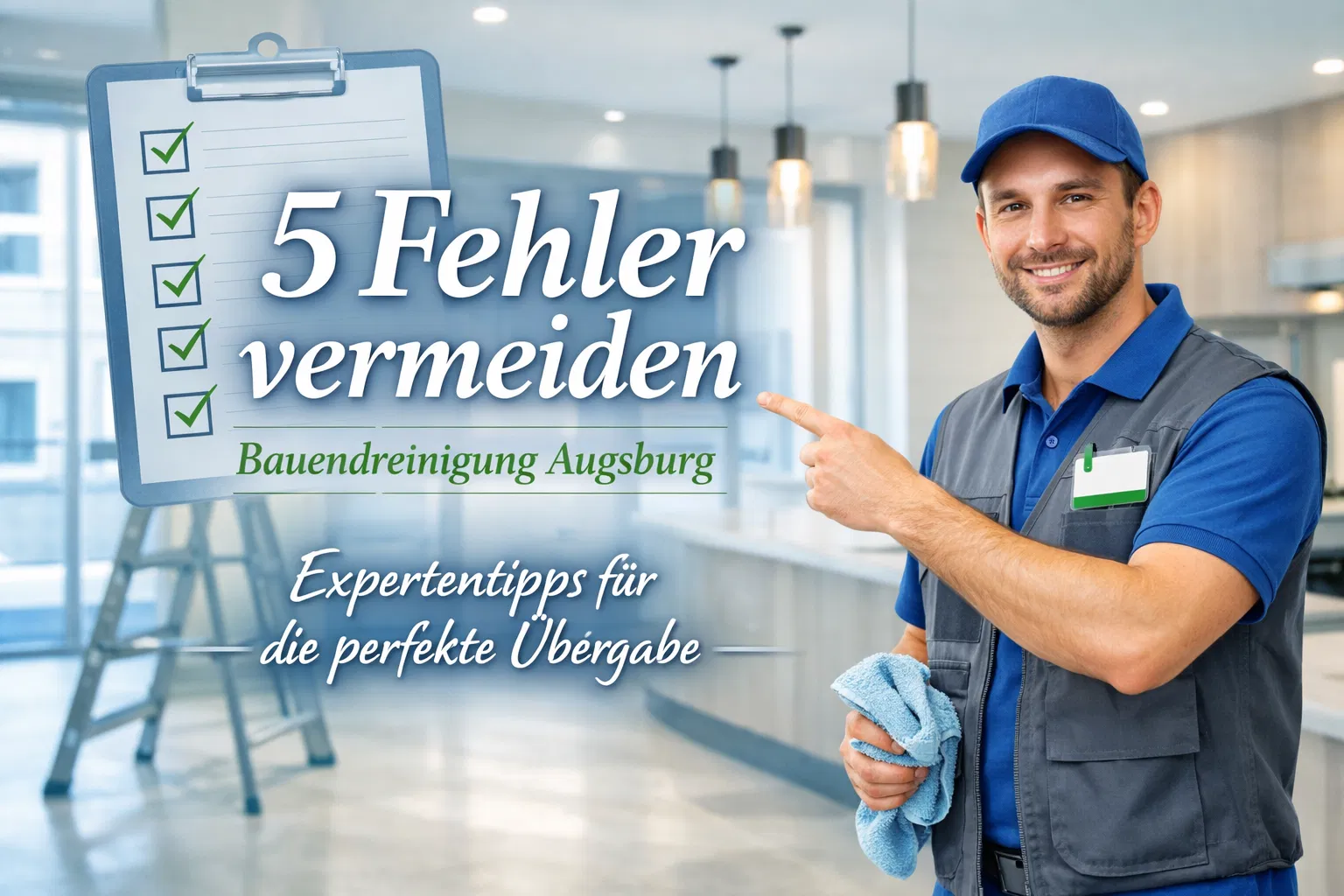 5 Fehler bei der Bauendreinigung vermeiden (Augsburg)