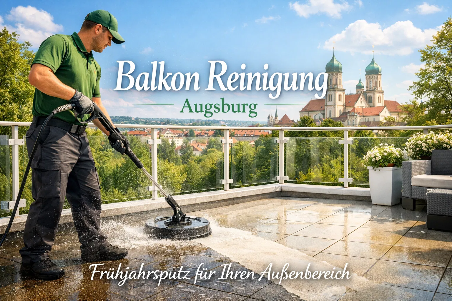 Balkon Reinigung Augsburg: Frühjahrsputz für Ihren Außenbereich