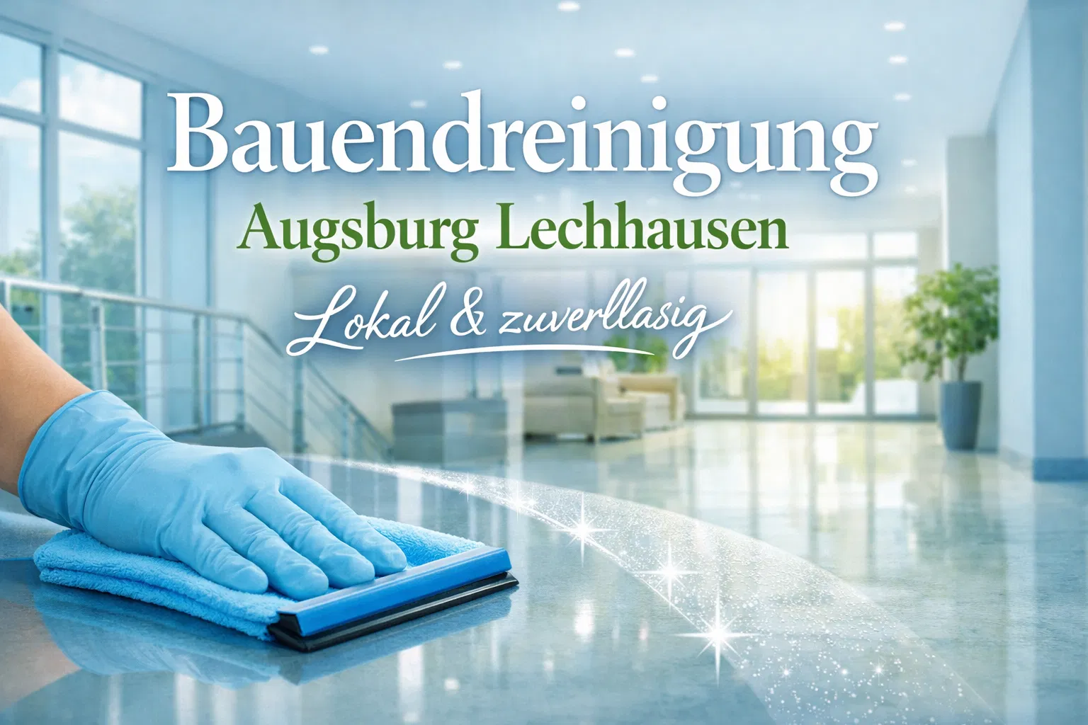Bauendreinigung Augsburg Lechhausen: Lokal & zuverlässig