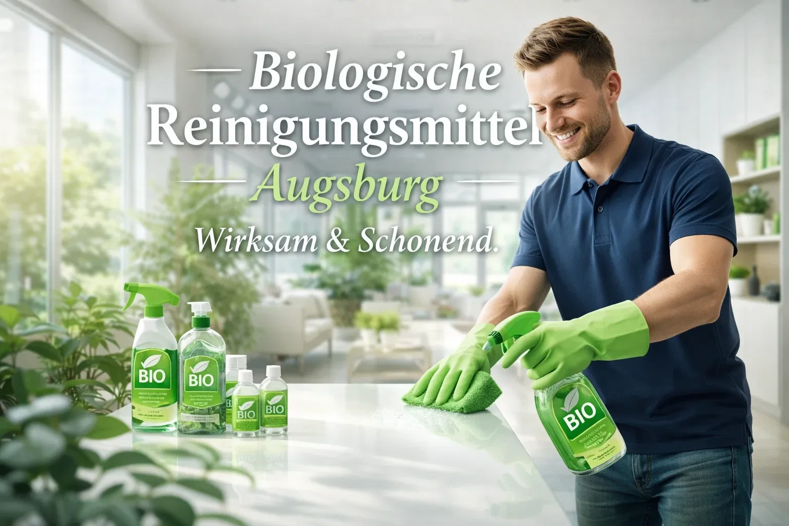 Biologische Reinigungsmittel Augsburg: Wirksam & Schonend