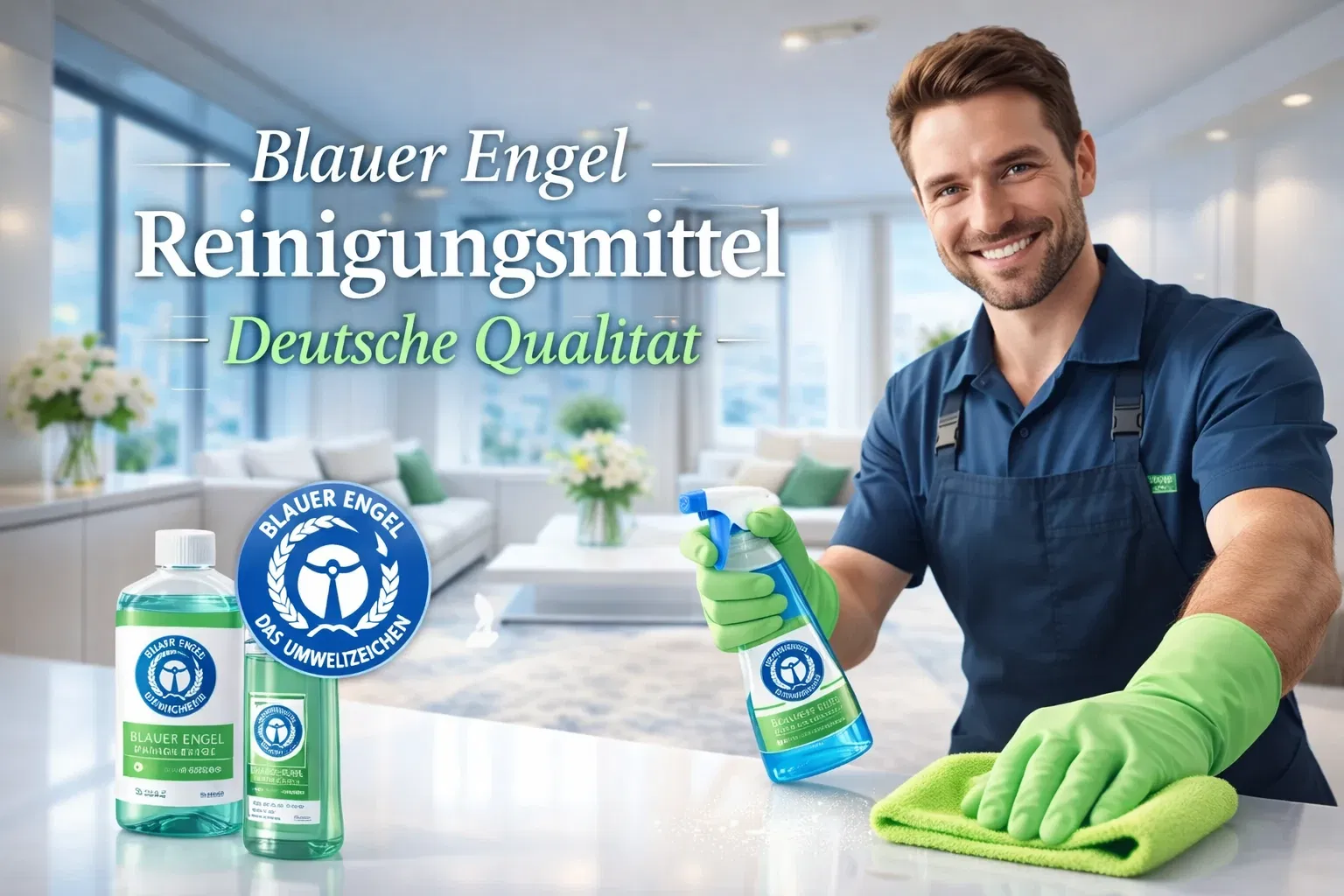 Blauer Engel Reinigungsmittel: Deutsche Qualität