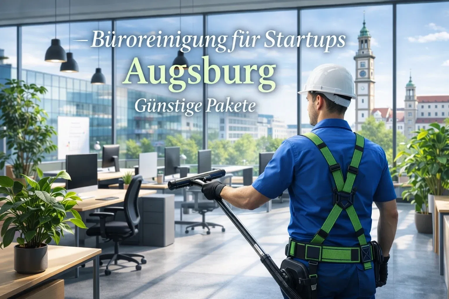 Büroreinigung für Startups Augsburg: Günstige Pakete