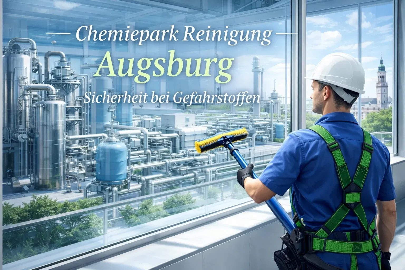 Chemiepark Reinigung Augsburg: Sicherheit bei Gefahrstoffen