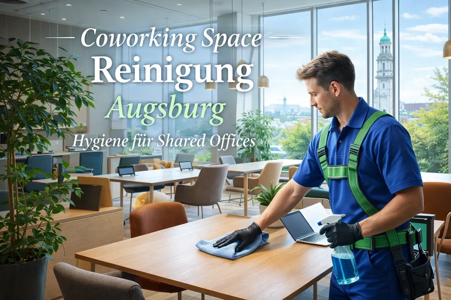 Coworking Space Reinigung Augsburg: Hygiene für Shared Offices