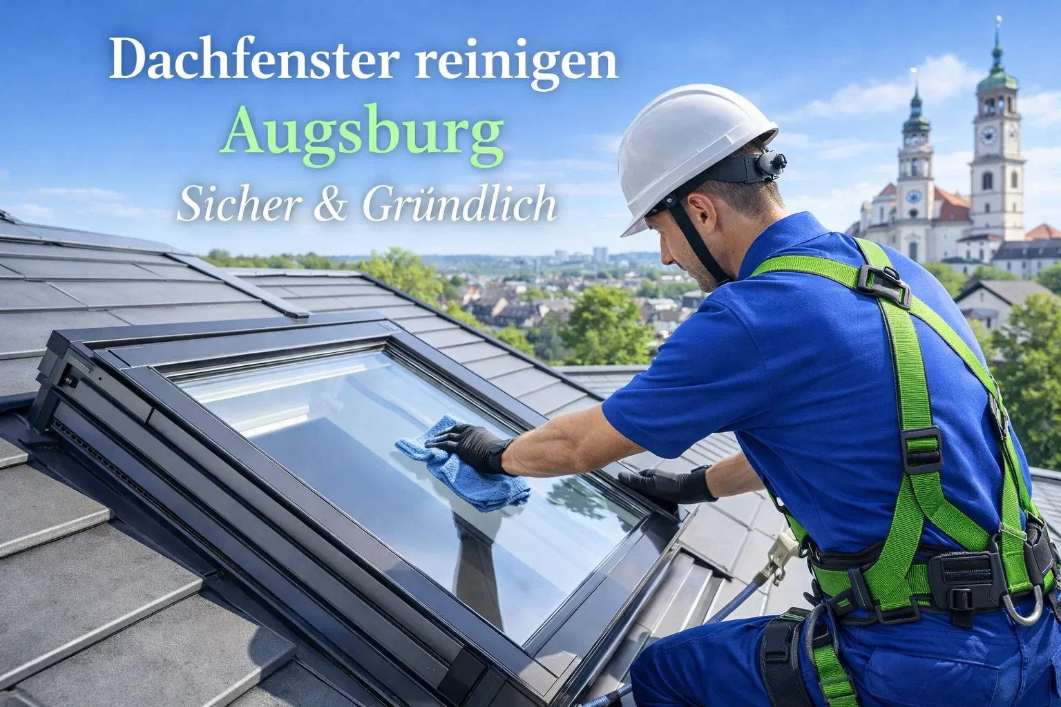 Dachfenster reinigen Augsburg: Sicher & Gründlich