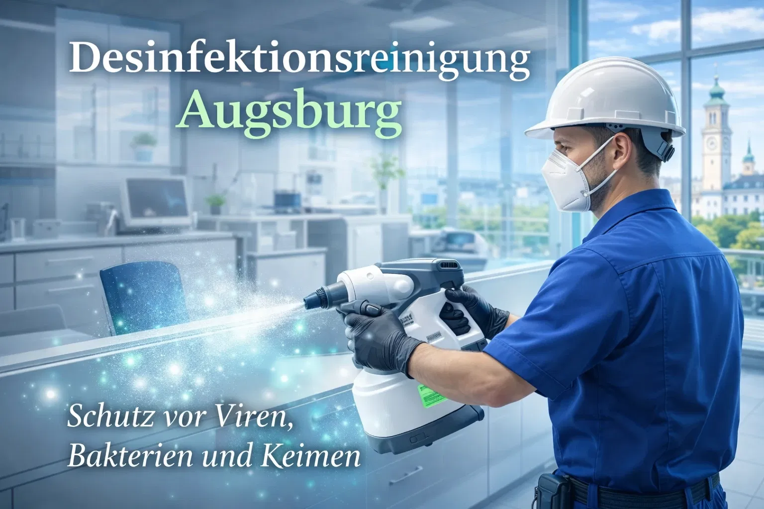 Desinfektionsreinigung Augsburg: Schutz vor Viren, Bakterien und Keimen