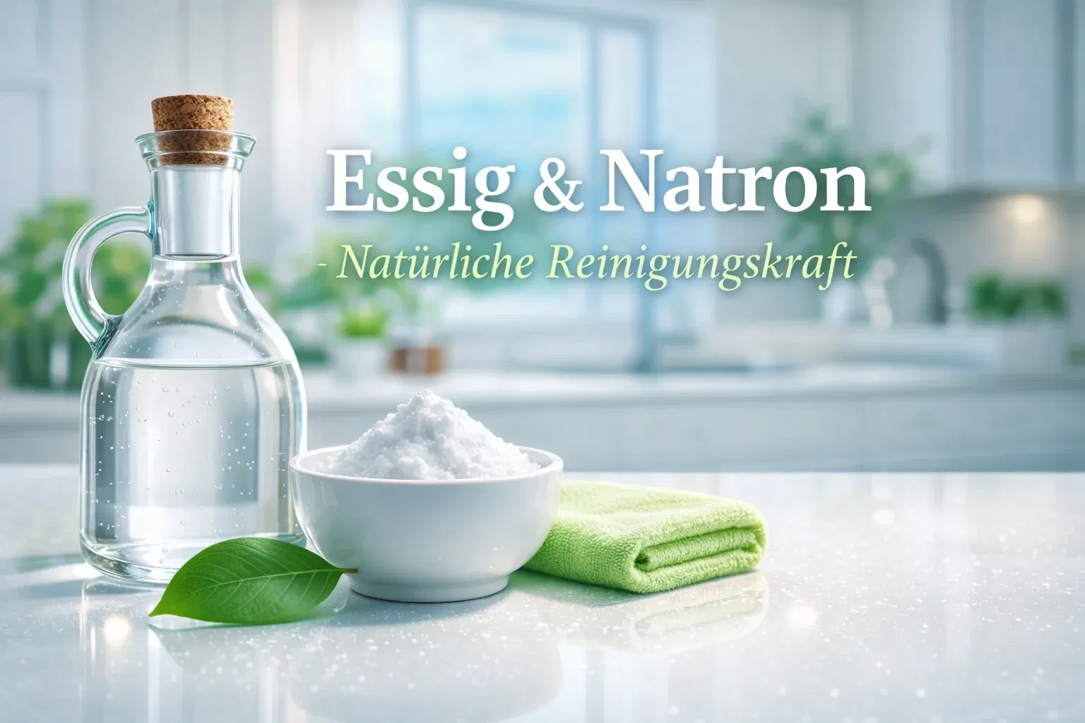 Essig & Natron: Natürliche Reinigungskraft