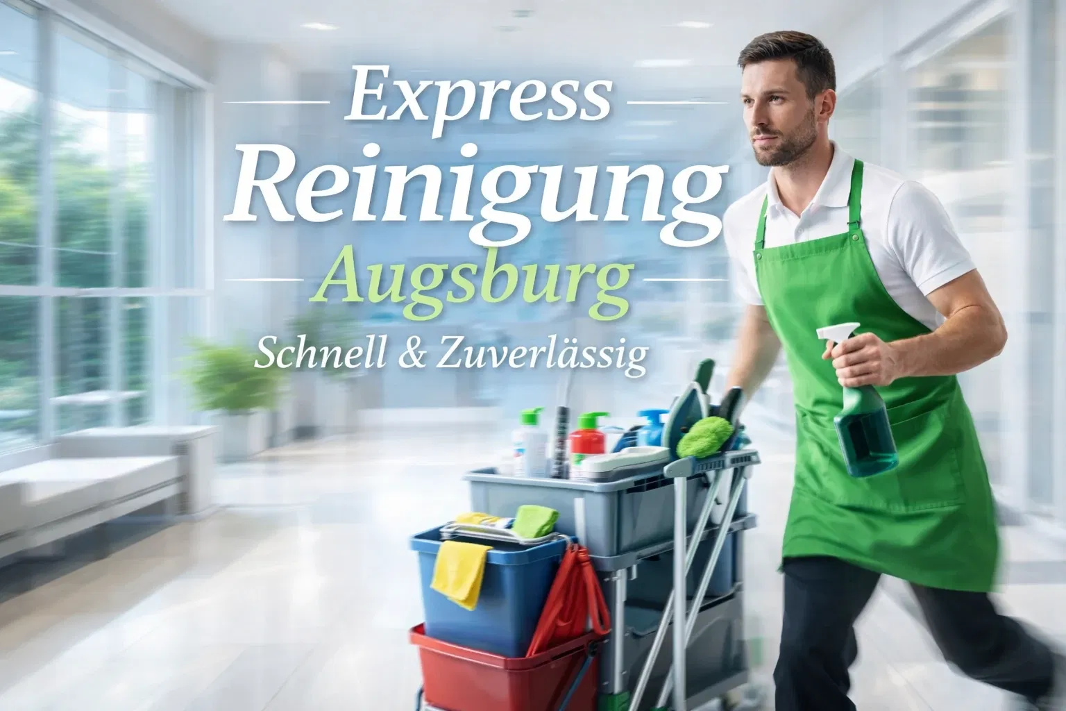 Express Reinigung Augsburg: Schnell & Zuverlässig