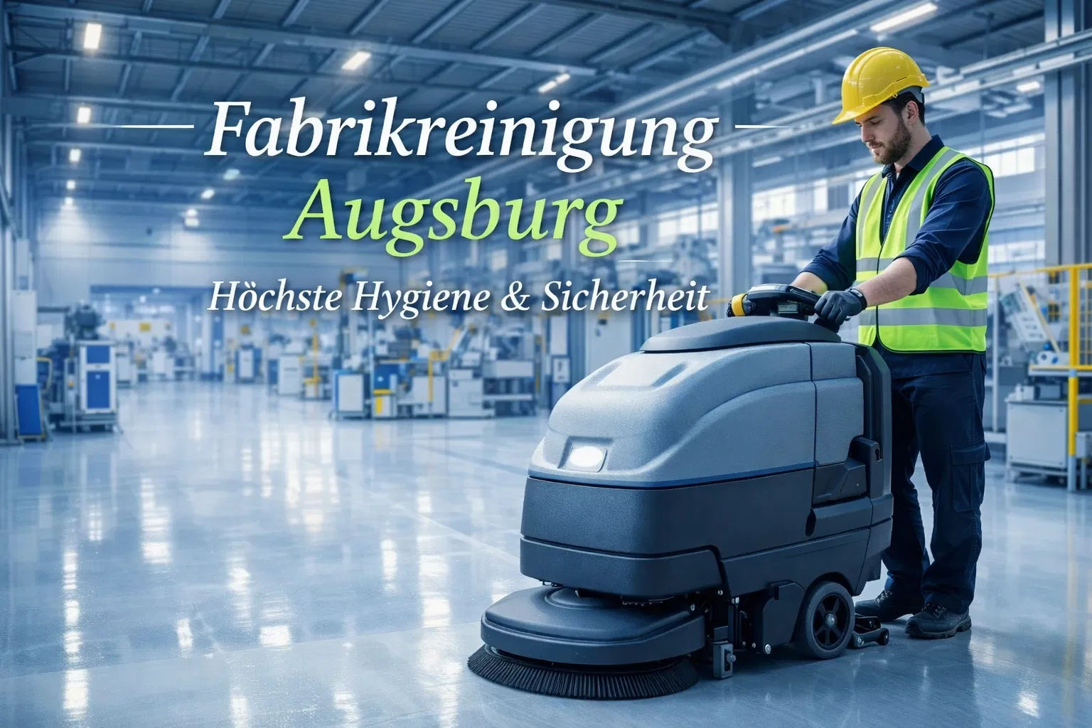 Fabrikreinigung Augsburg: Höchste Hygiene & Sicherheit