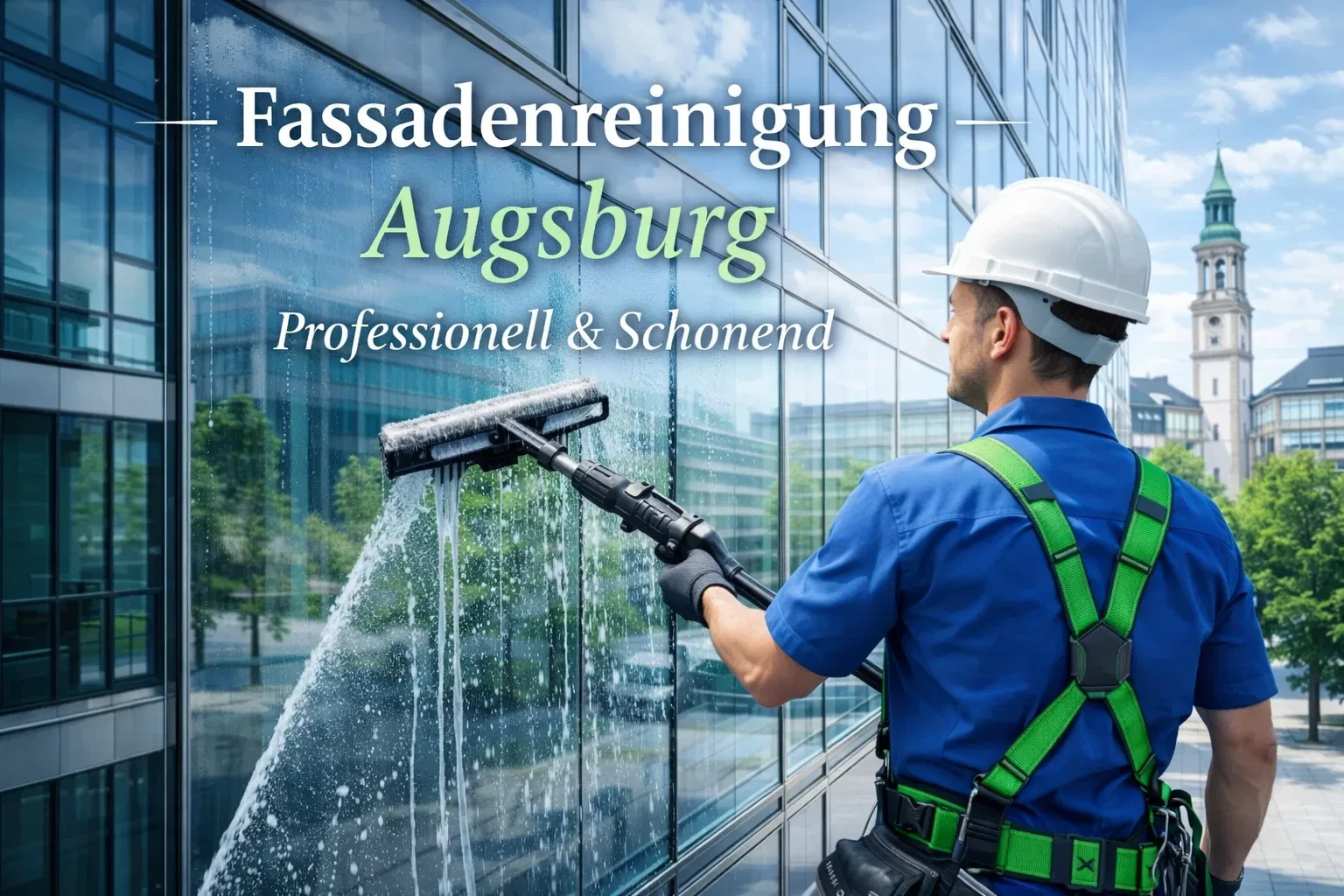Fassadenreinigung Augsburg: Professionell & Schonend
