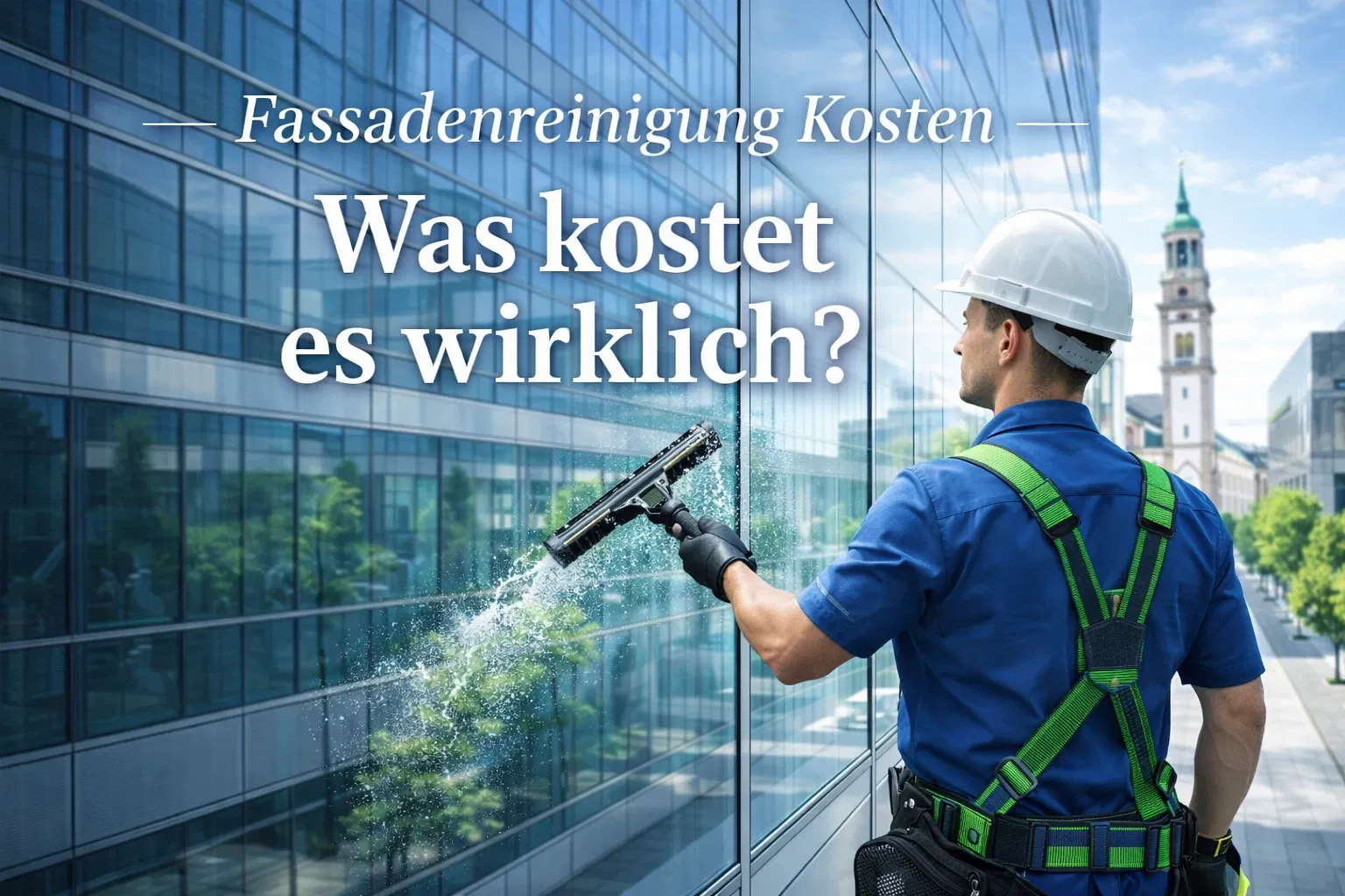 Fassadenreinigung Kosten: Was kostet es wirklich?