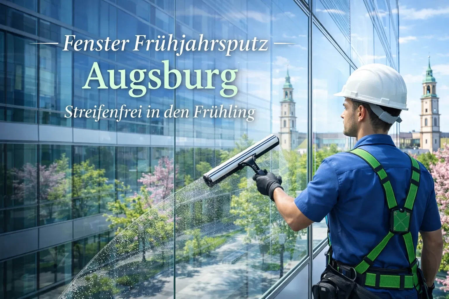 Fenster Frühjahrsputz Augsburg: Streifenfrei in den Frühling