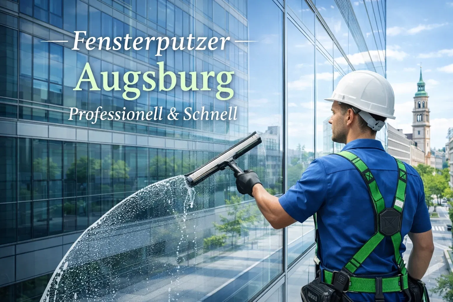 Fensterputzer Augsburg: Professionell & Schnell