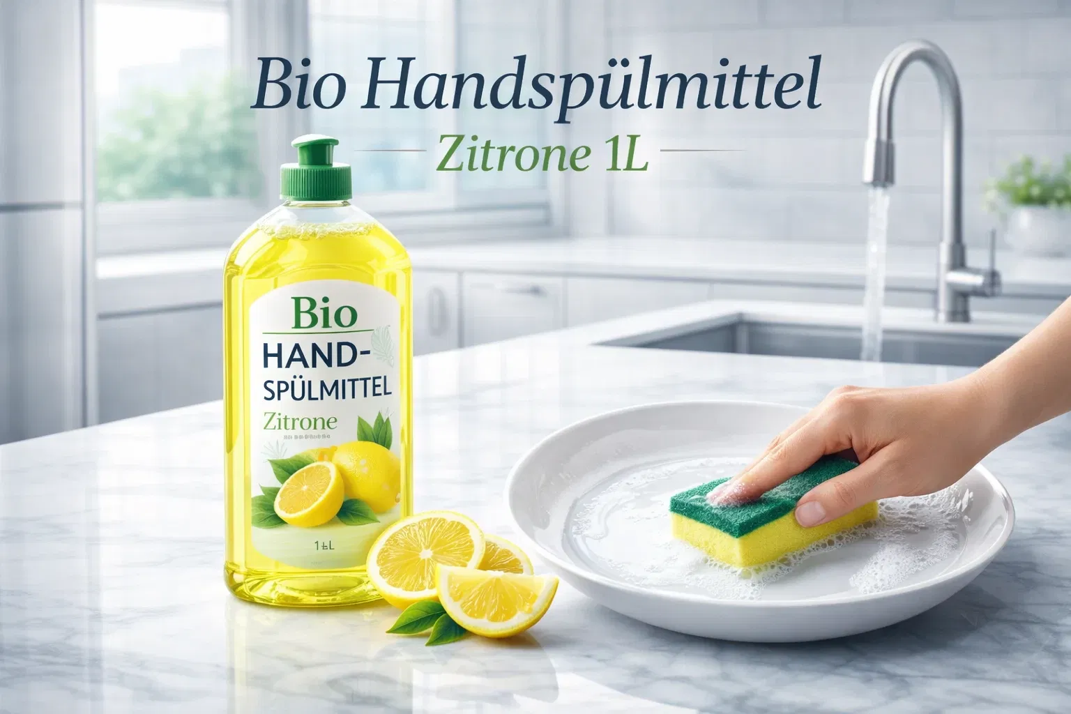 Bio Handspülmittel Zitrone 1L - Hauptbild