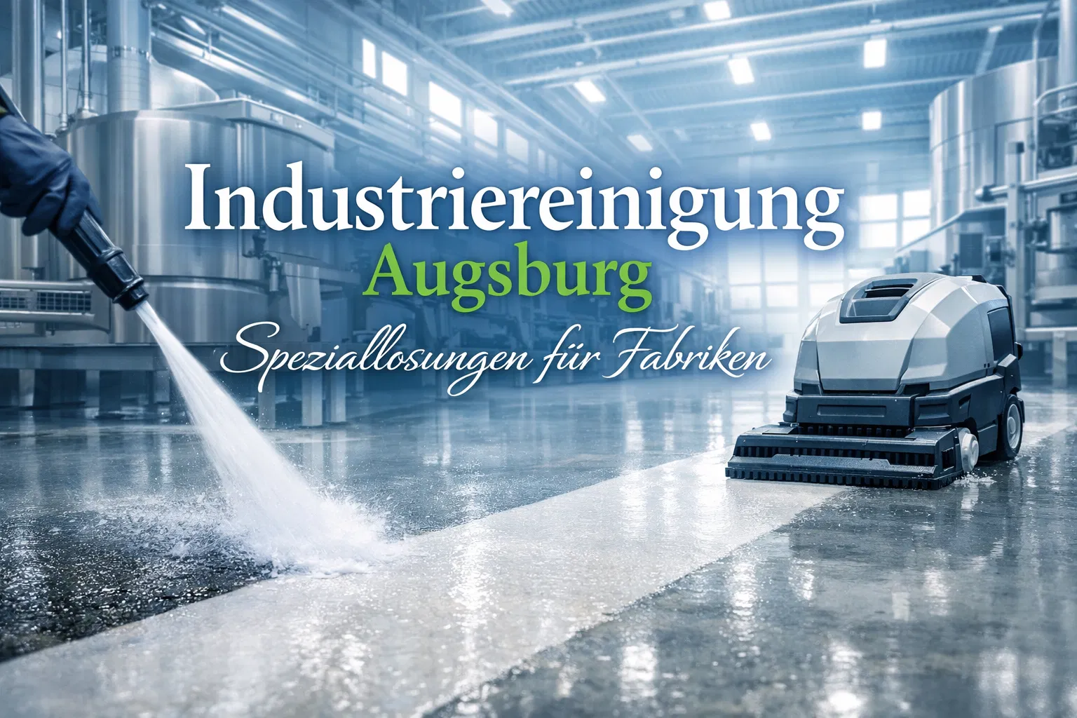 Industriereinigung Augsburg – Speziallösungen für Fabriken - Professionelle Reinigung in Augsburg
