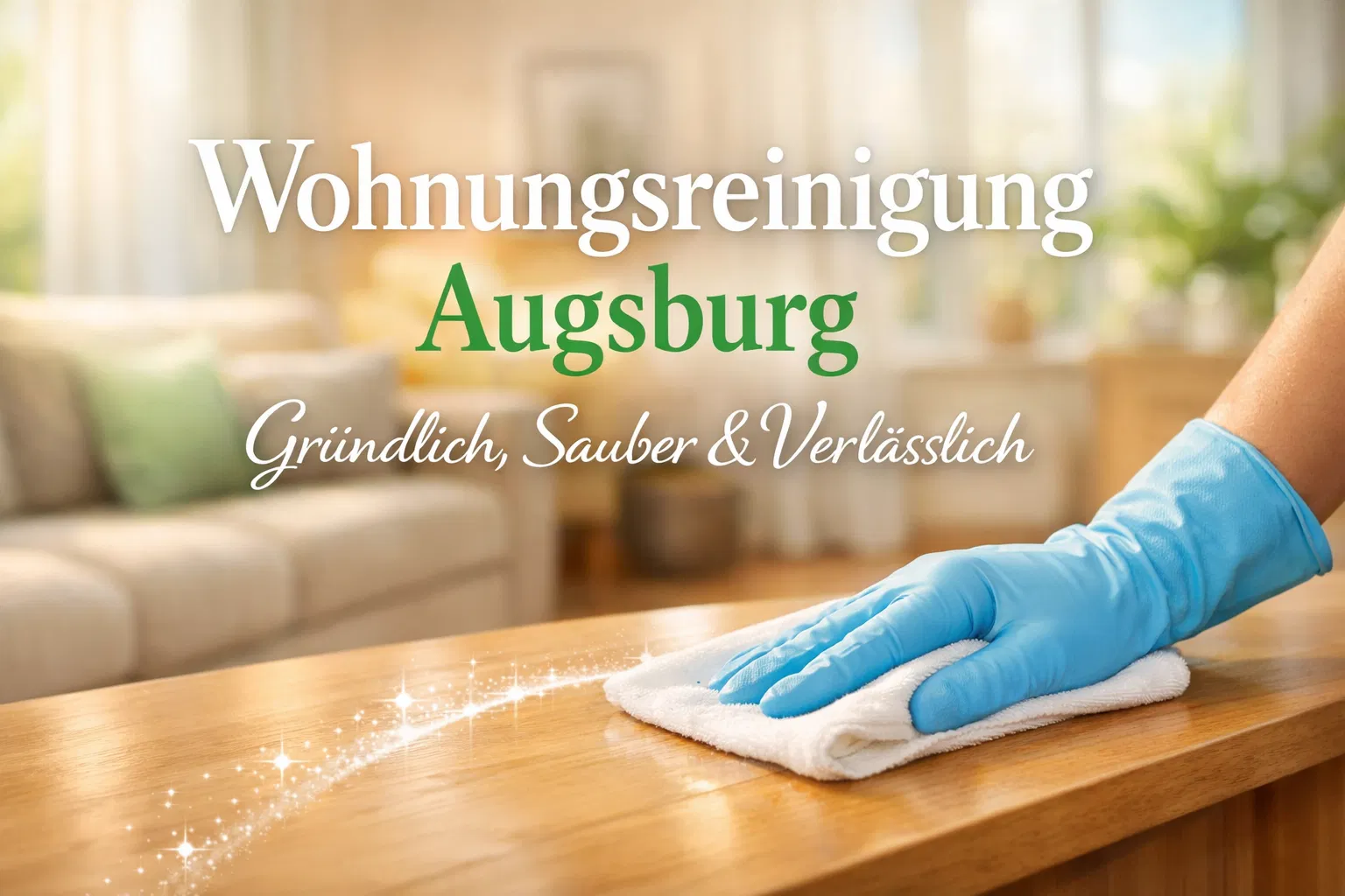 Wohnungsreinigung Augsburg – Gründlich, Sauber & Verlässlich - Professionelle Reinigung in Augsburg