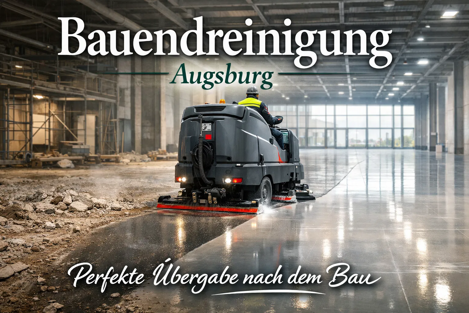 Bauendreinigung Augsburg – Perfekte Übergabe nach dem Bau - Professionelle Reinigung in Augsburg